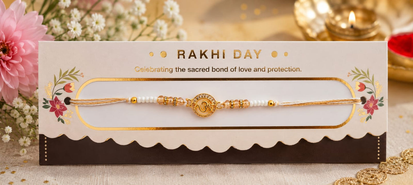 OM RAKHI DESING