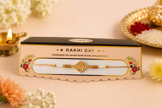OM DESIGN RAKHI