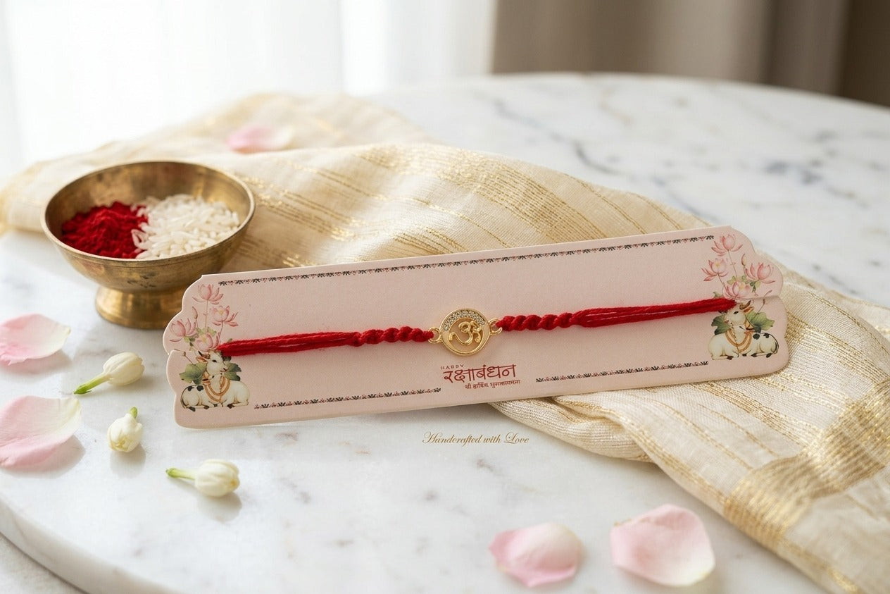 OM DESIGN RAKHI